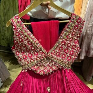 Embellished Pink Traditional Dress